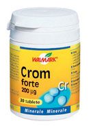 Crom Forte (crom picolinat) 200 �g - 30 de tablete