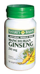 Ginseng Manciurian 250 mg (50 de capsule)